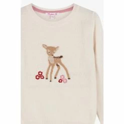 Trotters London Fawn White Jumper -Trotters London store unnamed file 419