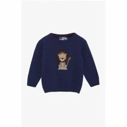 Trotters London Little Blue Baby Augustus Jumper 4 Trotters London Little Blue Baby Augustus Jumper -Trotters London store unnamed file 434