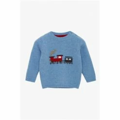 Trotters London Blue Little Thomas Jumper -Trotters London store unnamed file 445
