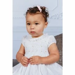 Trotters London Little Willow White Rose Hand Smocked Dress -Trotters London store unnamed file 45