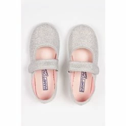 Trotters London Silver Martha Canvas Shoes 2 Trotters London Silver Martha Canvas Shoes -Trotters London store unnamed file 453