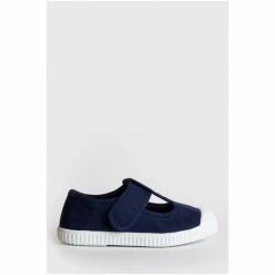 Trotters London Blue Champ Canvas Shoes -Trotters London store unnamed file 476