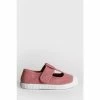 Trotters London Pink Champ Canvas Shoes