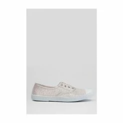 Trotters London Silver Adult Plum Canvas Shoes 2 Trotters London Silver Adult Plum Canvas Shoes -Trotters London store unnamed file 495