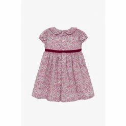 Trotters London Pink Little Liberty Wiltshire Bud Dress -Trotters London store unnamed file 5