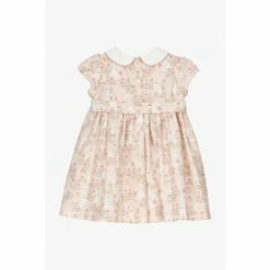 Trotters London Little Pale Pink Bunny Smocked Cotton Dress 3 Trotters London Little Pale Pink Bunny Smocked Cotton Dress -Trotters London store unnamed file 50