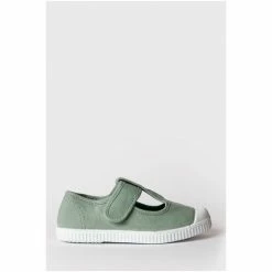 Trotters London Green Champ Canvas Shoes 2 Trotters London Green Champ Canvas Shoes -Trotters London store unnamed file 508