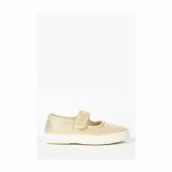 Trotters London Gold Martha Canvas Shoes 2 Trotters London Gold Martha Canvas Shoes -Trotters London store unnamed file 528