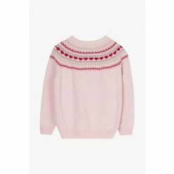 Trotters London Pink Natasha Fairisle Cardigan 2 Trotters London Pink Natasha Fairisle Cardigan -Trotters London store unnamed file 561