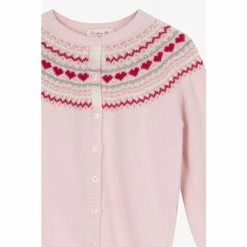 Trotters London Pink Natasha Fairisle Cardigan 3 Trotters London Pink Natasha Fairisle Cardigan -Trotters London store unnamed file 562
