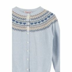 Trotters London Blue Natasha Fairisle Cardigan -Trotters London store unnamed file 566