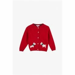 Trotters London Red Little Scottie Cardigan 3 Trotters London Red Little Scottie Cardigan -Trotters London store unnamed file 608