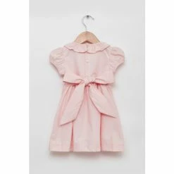 Trotters London Pink Willow Rose Hand Smocked Dress -Trotters London store unnamed file 62