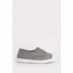 Trotters London Grey Plum Canvas Pumps 1 Trotters London Grey Plum Canvas Pumps -Trotters London store unnamed file 638
