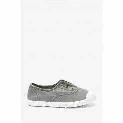 Trotters London Grey Plum Canvas Pumps 3 Trotters London Grey Plum Canvas Pumps -Trotters London store unnamed file 640
