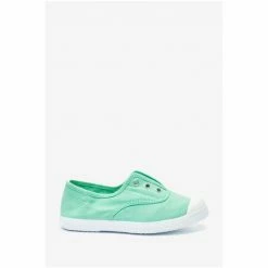 Trotters London Green Plum Canvas Pumps 3 Trotters London Green Plum Canvas Pumps -Trotters London store unnamed file 669