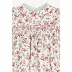Trotters London Rose Pink Little Arabella Smocked Dress -Trotters London store unnamed file 69