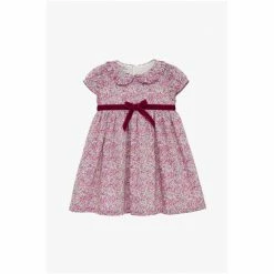 Trotters London Pink Little Liberty Wiltshire Bud Dress -Trotters London store unnamed file 7