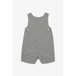 Trotters London Grey Little Archie Romper 2 Trotters London Grey Little Archie Romper -Trotters London store unnamed file 703