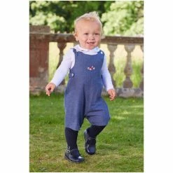 Trotters London Little Blue Archie Romper