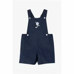 Trotters London Little Blue Alfie Bib Shorts -Trotters London store unnamed file 742