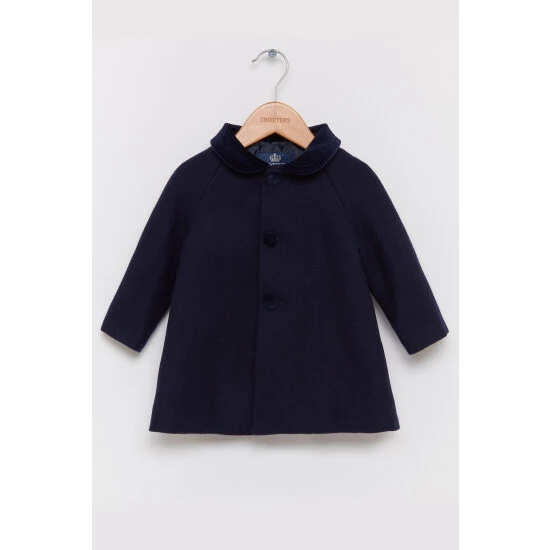 unnamed-file-750.jpg Trotters London Younger Boys Blue Classic Raglan Coat -Trotters London store unnamed file 750