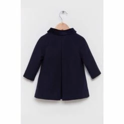 Trotters London Younger Boys Blue Classic Raglan Coat 2 Trotters London Younger Boys Blue Classic Raglan Coat -Trotters London store unnamed file 751