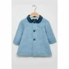 Trotters London Younger Boys Blue Classic Raglan Coat
