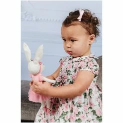 Trotters London Girls Pink Little Liberty Print Carline Rose Dress