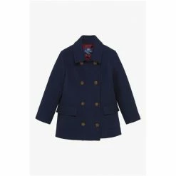 Trotters London Blue Pea Coat 4 Trotters London Blue Pea Coat -Trotters London store unnamed file 782