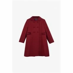 Trotters London Red Burgundy Classic Coat 4 Trotters London Red Burgundy Classic Coat -Trotters London store unnamed file 791