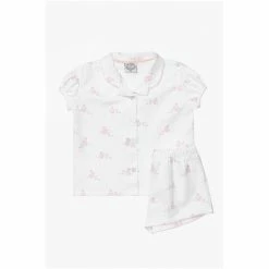 Trotters London Girls Pink Flopsy Bunny Jersey Pyjamas -Trotters London store unnamed file 811