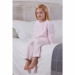 Trotters London Pink Sophia Jersey Pyjamas