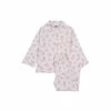 Trotters London Pink Kitten Cotton Pyjama