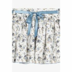 Trotters London Blue Rose Floral Arabella Cotton Skirt 3 Trotters London Blue Rose Floral Arabella Cotton Skirt -Trotters London store unnamed file 867
