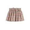 Trotters London Red Liberty Print Danjo Ric Rac Cotton Skirt