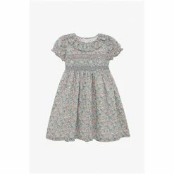 Trotters London Pink Liberty Betsy Berry Willow Smocked Dress -Trotters London store unnamed file 90