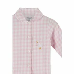 Trotters London Little Pale Pink Gingham Freya All In One 2 Trotters London Little Pale Pink Gingham Freya All In One -Trotters London store unnamed file 913