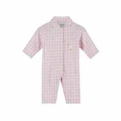 Trotters London Little Pale Pink Gingham Freya All In One 3 Trotters London Little Pale Pink Gingham Freya All In One -Trotters London store unnamed file 914
