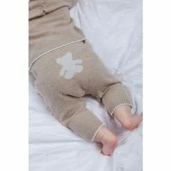 Trotters London Natural Teddy Leggings
