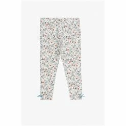 Trotters London Blue Floral Bird Bella Jersey Leggings -Trotters London store unnamed file 946