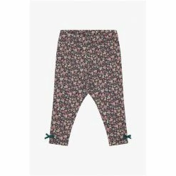 Trotters London Green Little Forest Louise Floral Leggings -Trotters London store unnamed file 959
