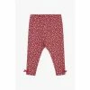 Trotters London Red Little Berry Louise Floral Leggings